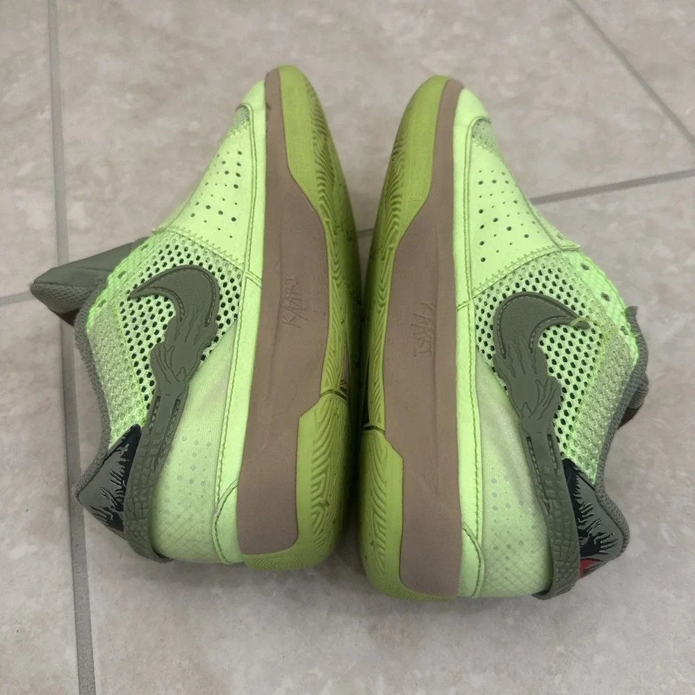 Nike Ja 1 Halloween Zombie NRG GS FV6097-300 Lime Blast Green Size Youth‎ 4.5Y